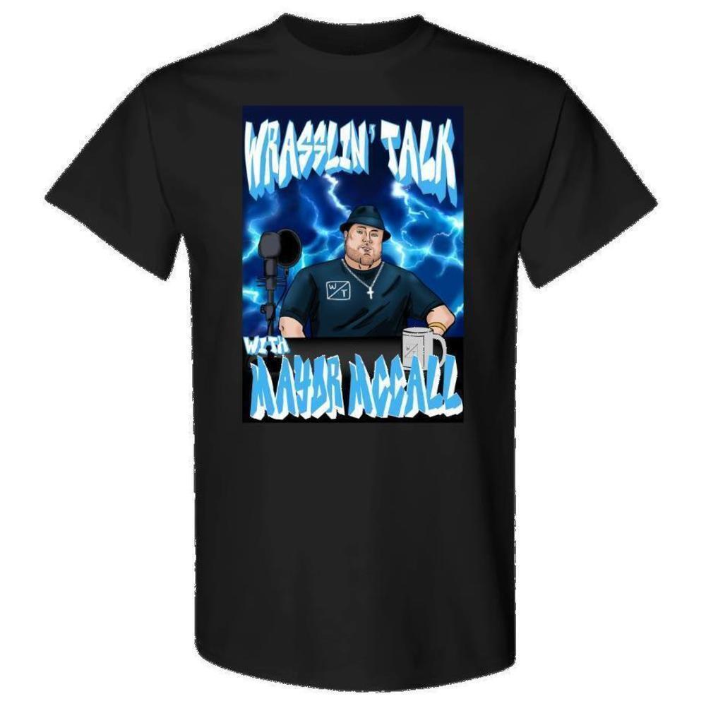 Mayor McCall Black Graphic Streetwear Fan Style Unisex T-Shirt
